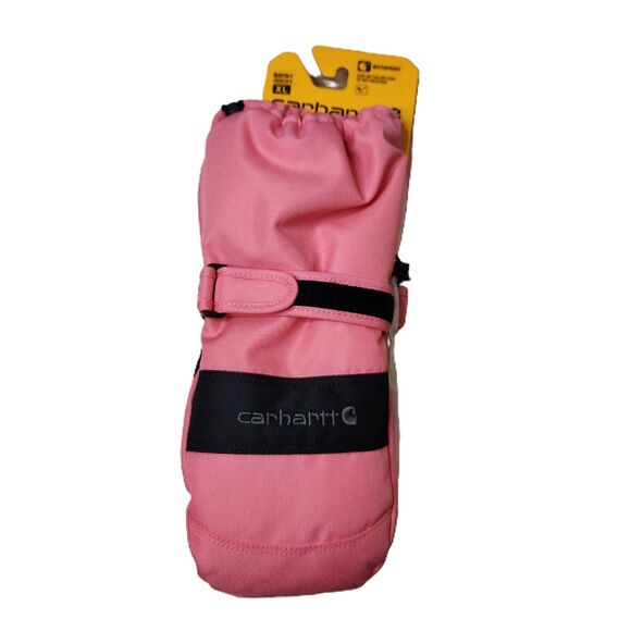Carhartt Toddler Girl Mittens – Waterproof & Insulated, Size XL, Pink - Picture 1 of 7